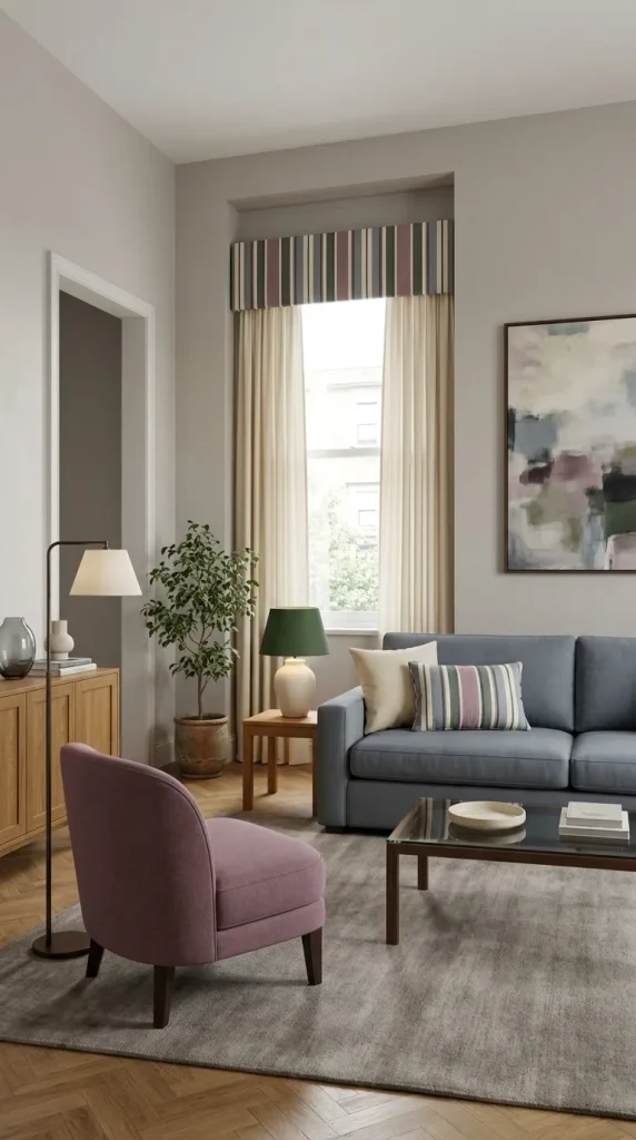 Use Coordinated Textiles Selectively