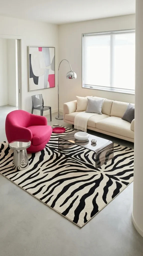 Use Hot Pink and Zebra for a Playful Y2K Mood
