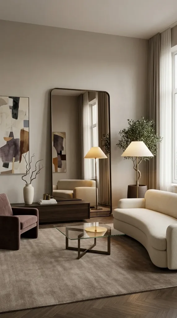 Use One Large Mirror Instead of Covering Every Wall With Mirror