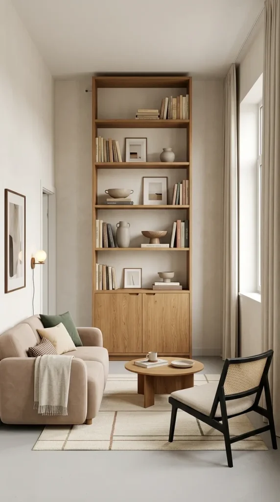 Use Vertical Storage Instead of Filling the Floor