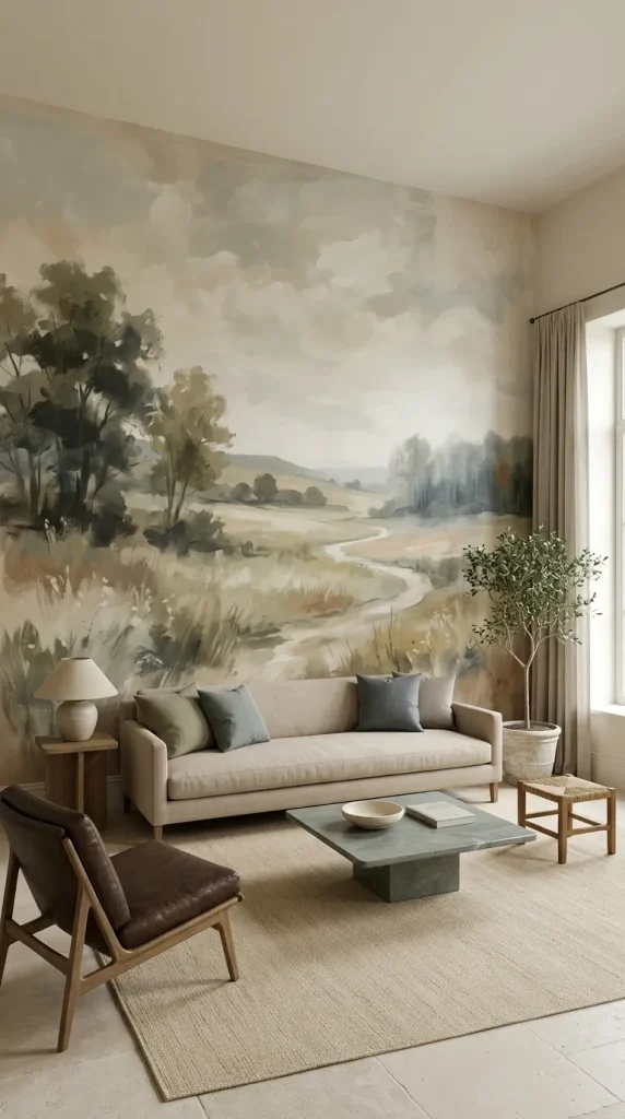 Use a Mural as One Giant Piece of Art