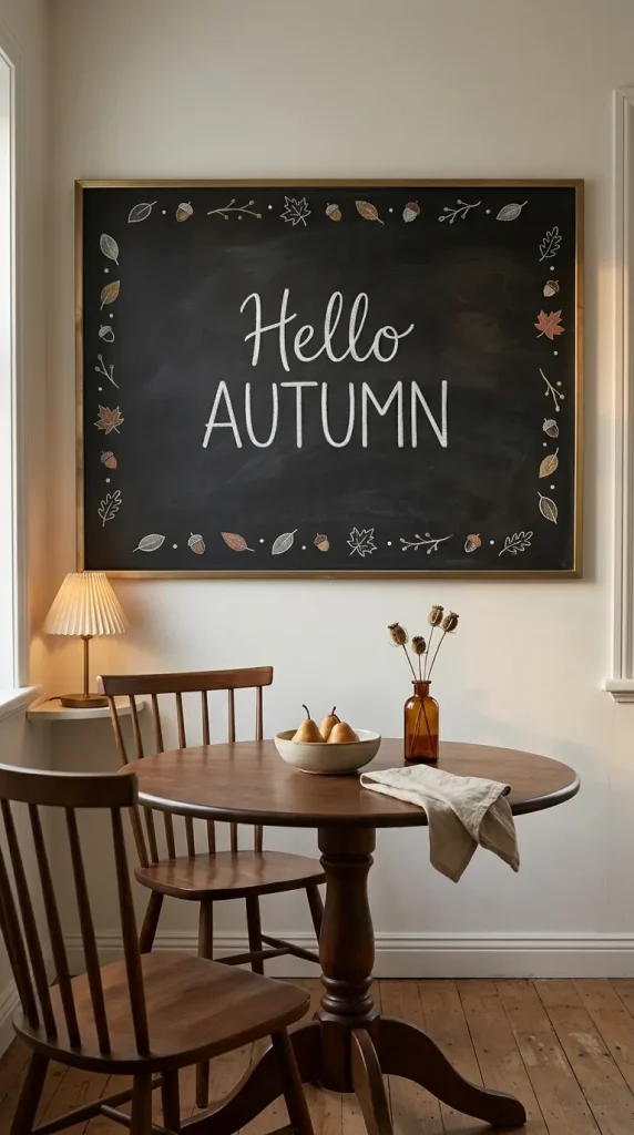Use a Simple Leaf Border Around a Short Phrase