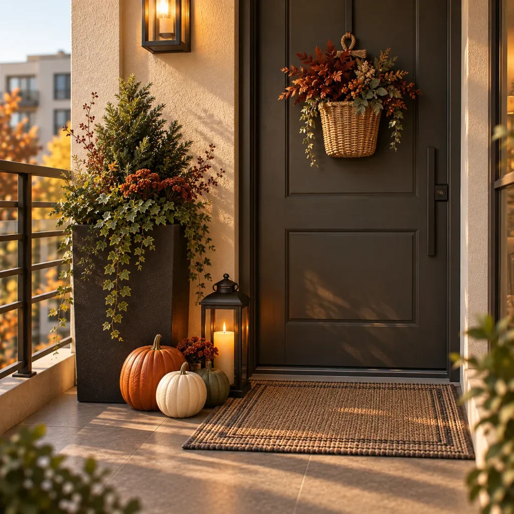 Use a fall base you can transition into winter