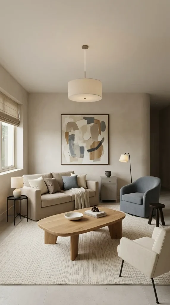 30 Living Room Ideas With Oak for Warm, Modern and Beautiful Spaces 22 Use an Oak Coffee Table as the Main Wood Accent