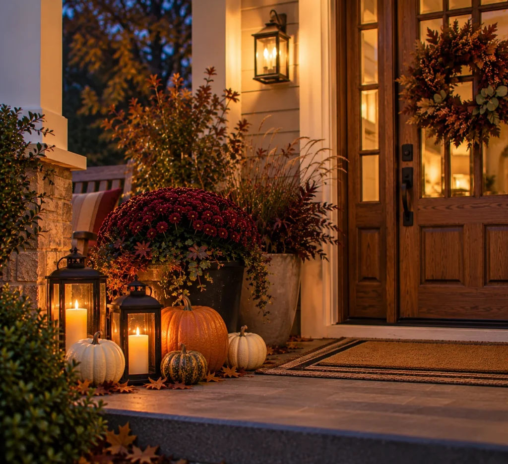Use lanterns at floor level