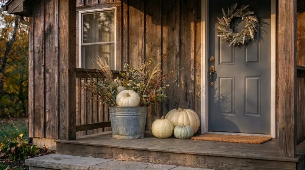 Use one galvanized bucket instead of multiple containers