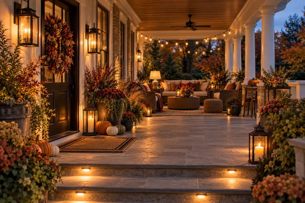 Use several lighting levels instead of one bright fixture