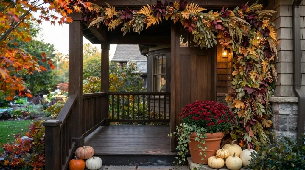 hang-an-asymmetrical-garland-instead-of-framing-the-whole-door