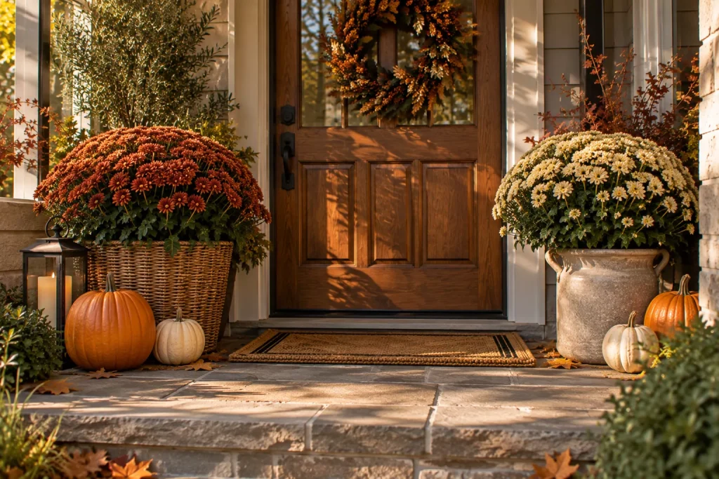 use-two-large-mums-instead-of-six-small-pots