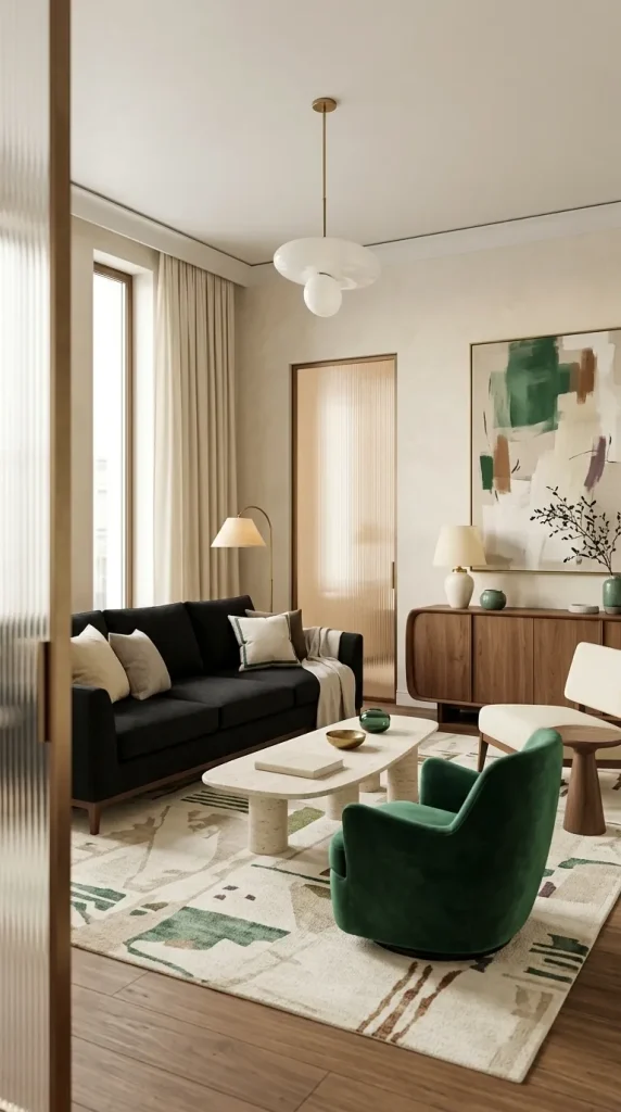 Add Emerald for a Jewel-Tone Look