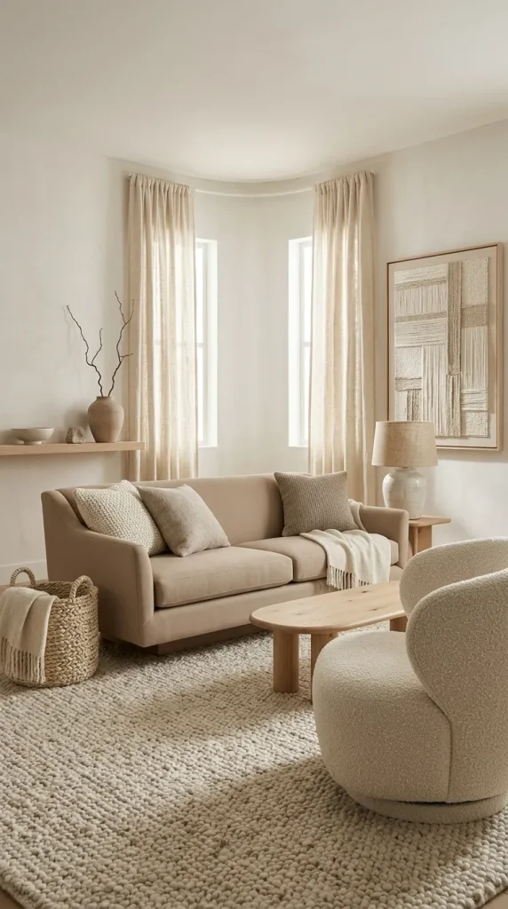 Add Texture With Bouclé, Linen and Wool