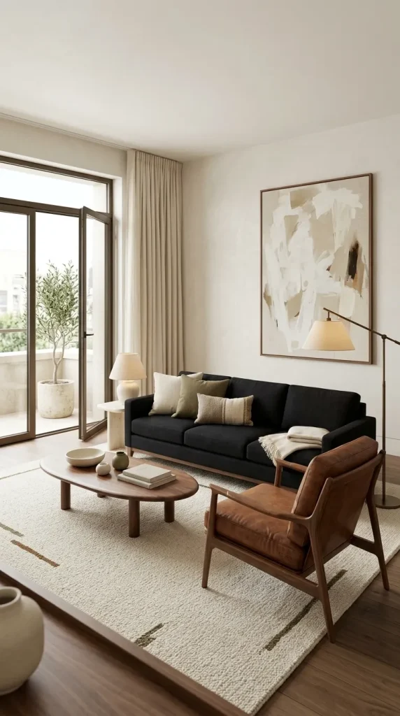 Add a Cognac Leather Chair