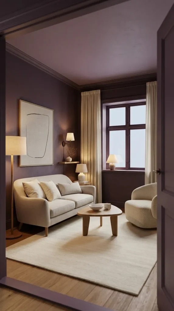 Colour-Drench a Small Room in Deep Purple