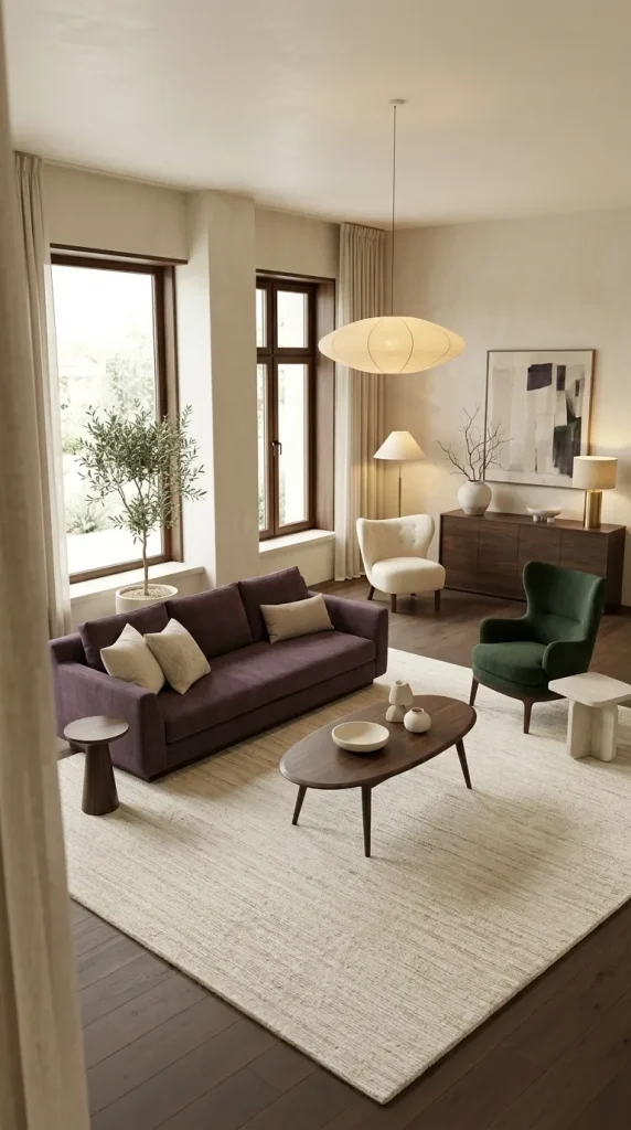 Combine Plum With Forest Green
