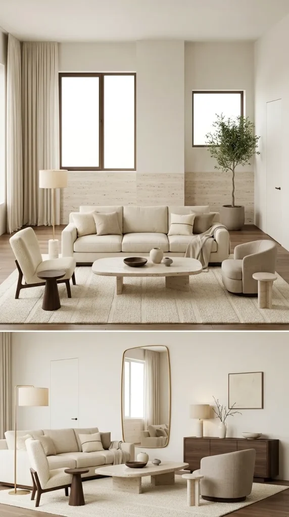 35 Gold Living Room Ideas for Elegant, Modern and Sophisticated Spaces 24 Create a Cream-and-Gold Living Room