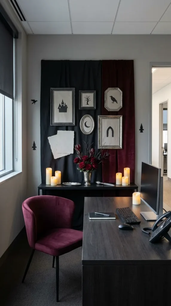 35 Office Halloween Decorations Ideas for Every Kind of Workplace 18 Create a Creepy Vampire Office