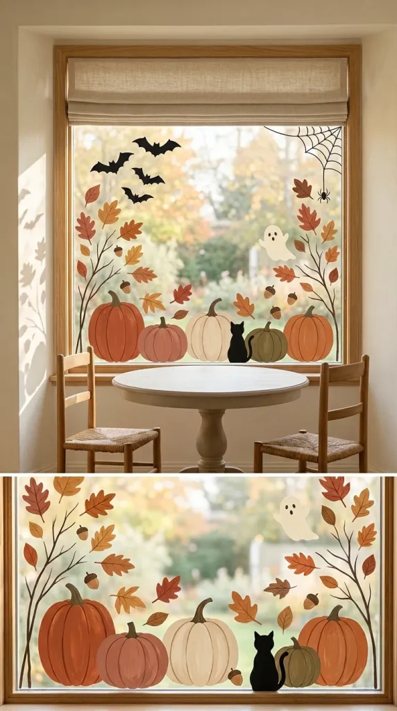 Create a Fall-to-Halloween Window That Evolves Through the Season
