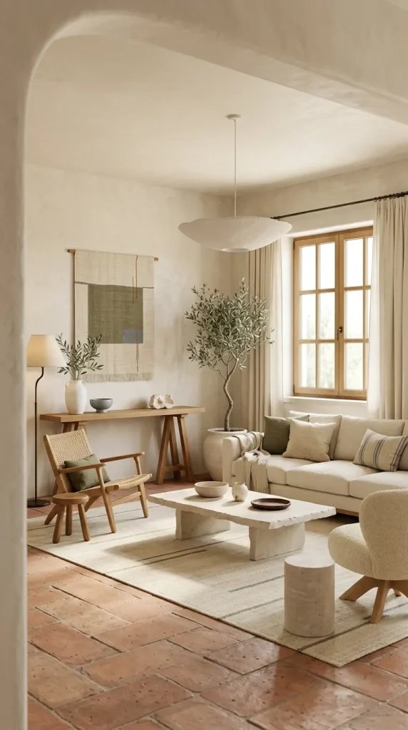 Create a Mediterranean Terracotta Living Room