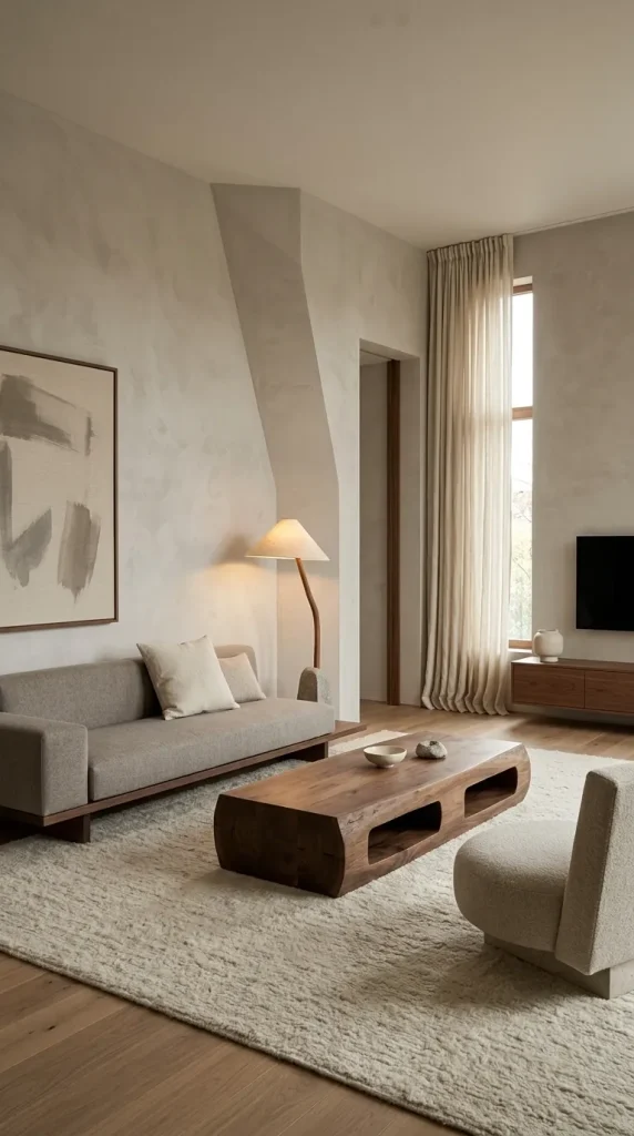Give Grey and Brown a Modern Minimalist Treatment