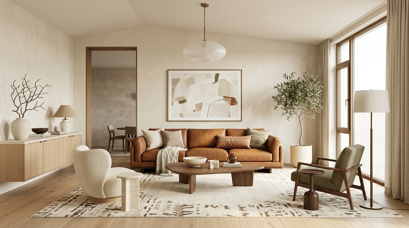 35 Brown Couch Living Room Ideas for Warm, Modern and Stylish Spaces 1 Hero Image