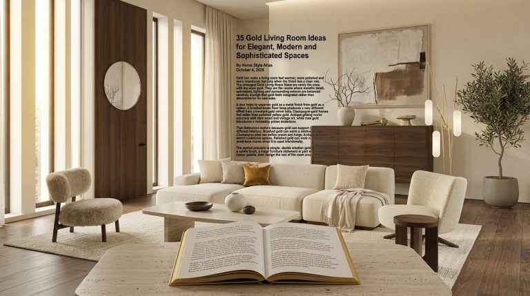 35 Gold Living Room Ideas for Elegant, Modern and Sophisticated Spaces 30 Hero Image