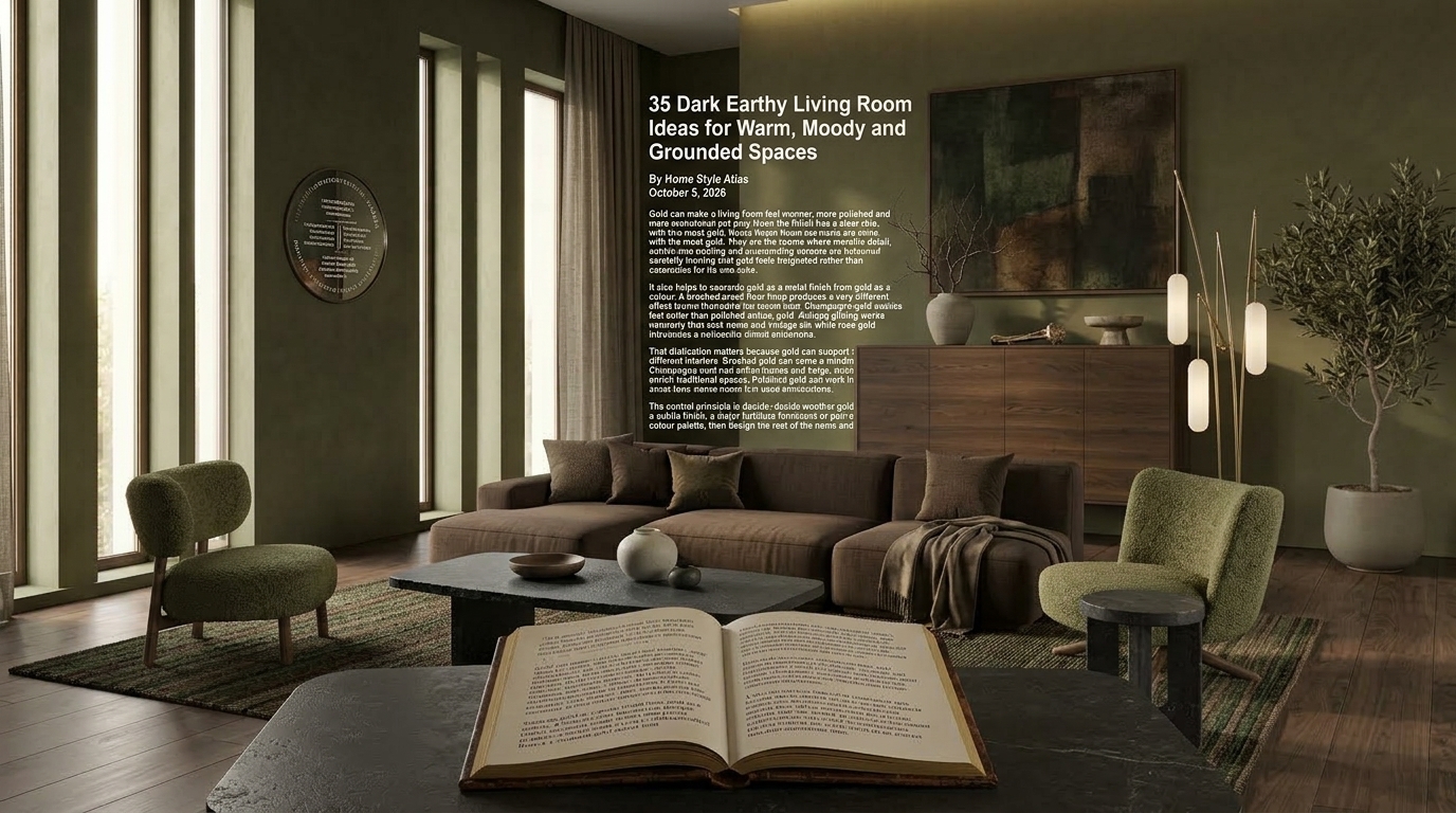 35 Dark Earthy Living Room Ideas for Warm, Moody and Grounded Spaces 4 35 Dark Earthy Living Room Ideas for Warm, Moody and Grounded Spaces