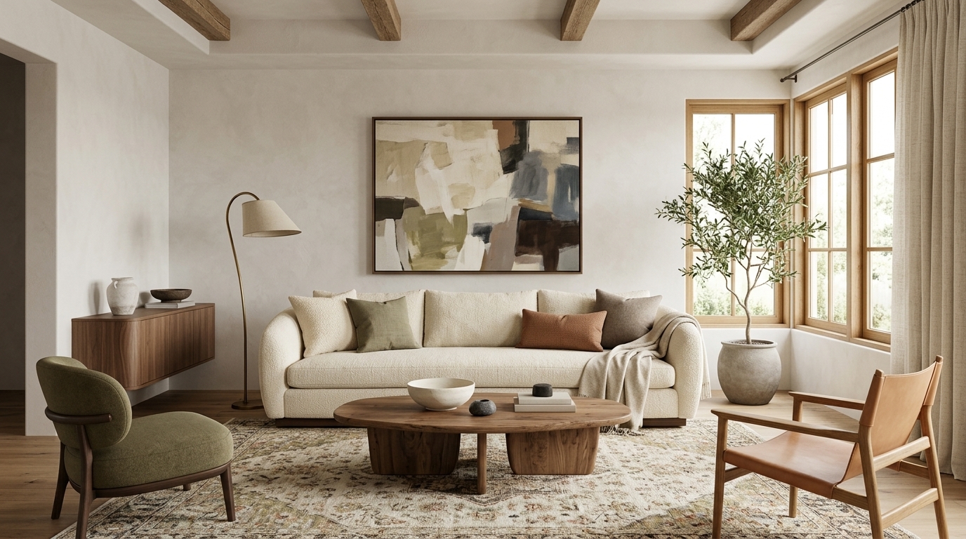 25 Cream Couch Living Room Ideas for Bright, Cozy and Stylish Spaces 1 Hero Image