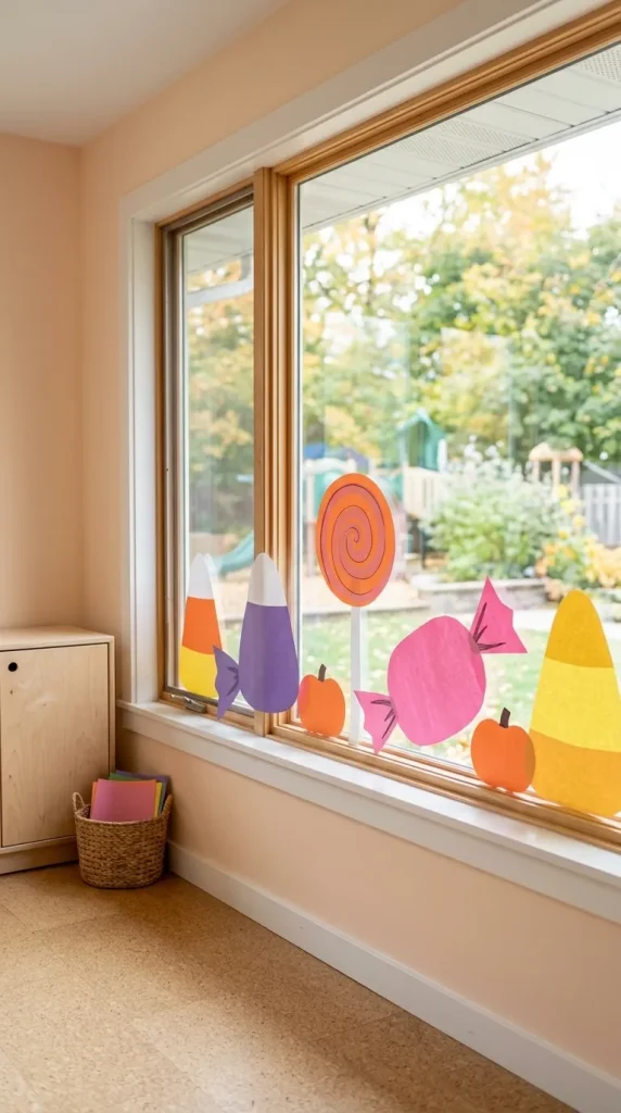 Make a Candy-Themed Halloween Border