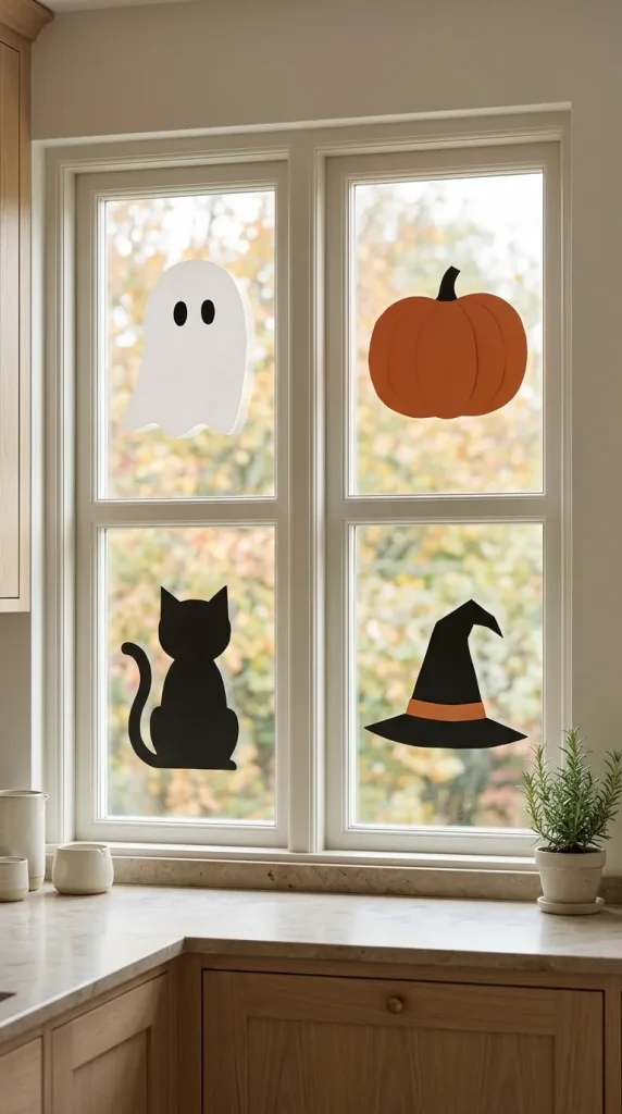Make a Multi-Pane Halloween Character Window