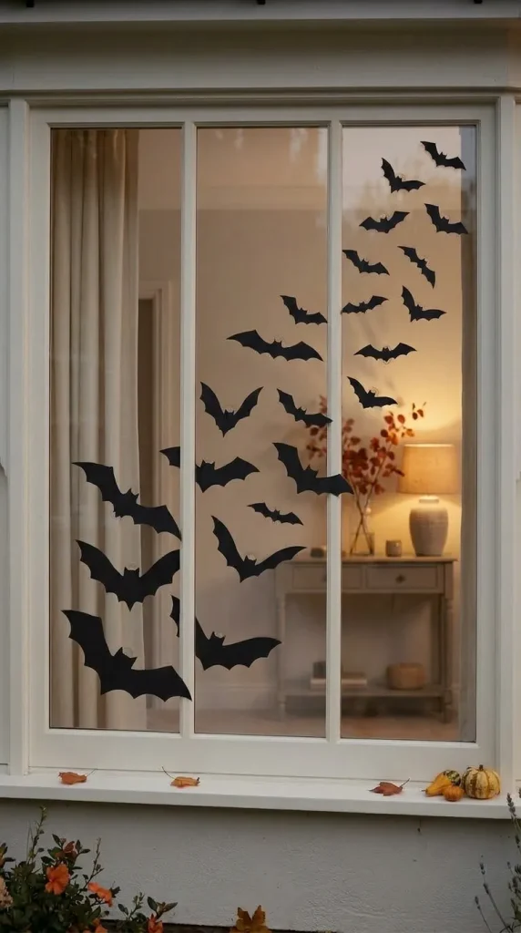 Make a Swarm of Black Bats