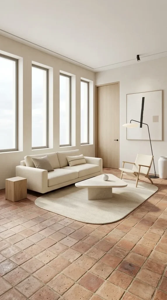 Modernize Traditional Terracotta Floors