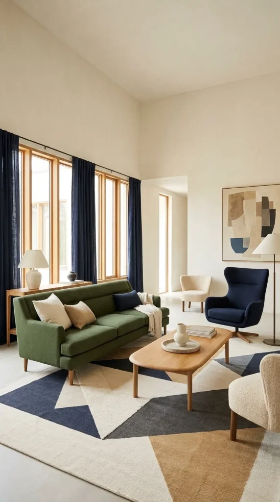 Pair Green With Navy for a Sophisticated Palette