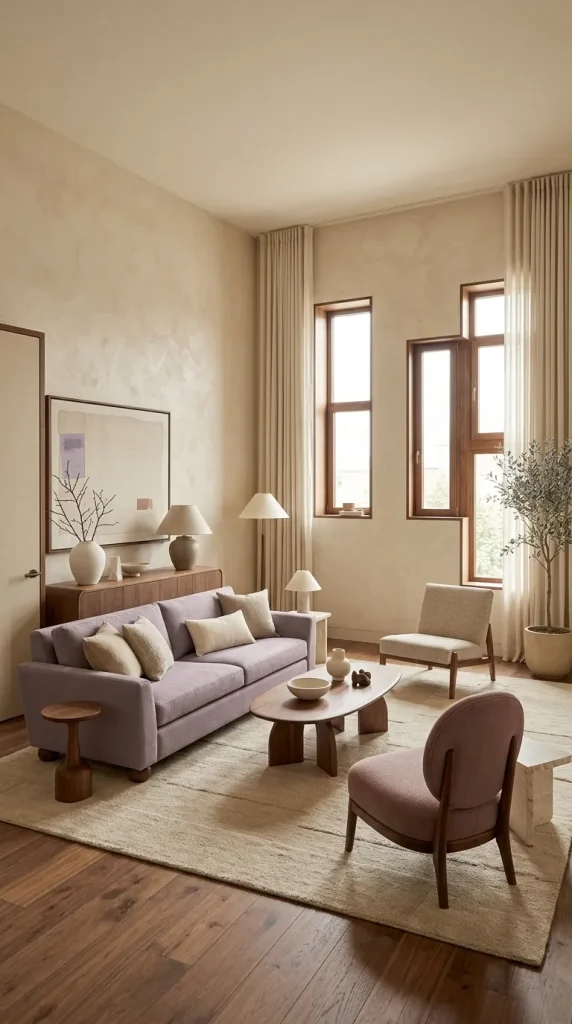 Pair Lilac With Dusty Pink