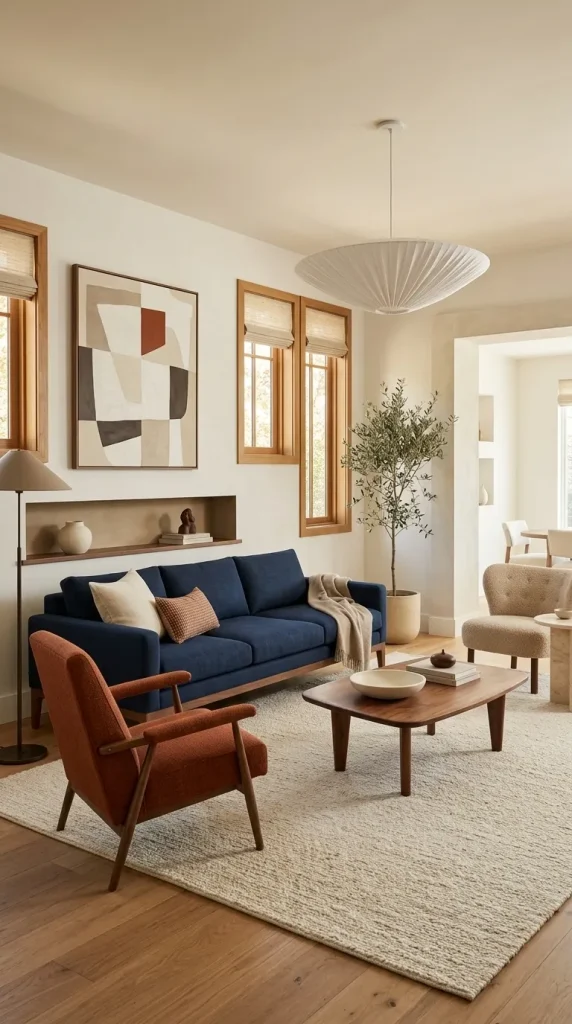 Pair Navy With Burnt Orange