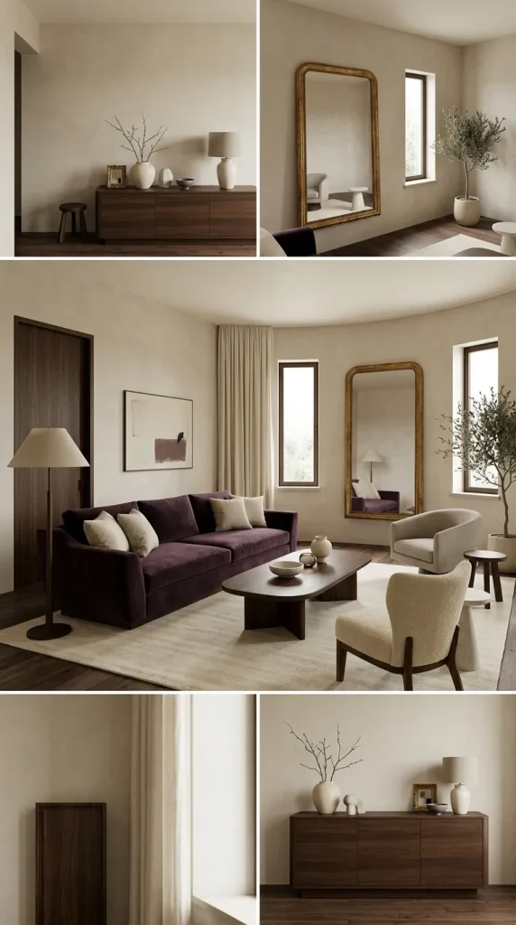 35 Gold Living Room Ideas for Elegant, Modern and Sophisticated Spaces 35 Pair Plum With Antique Gold