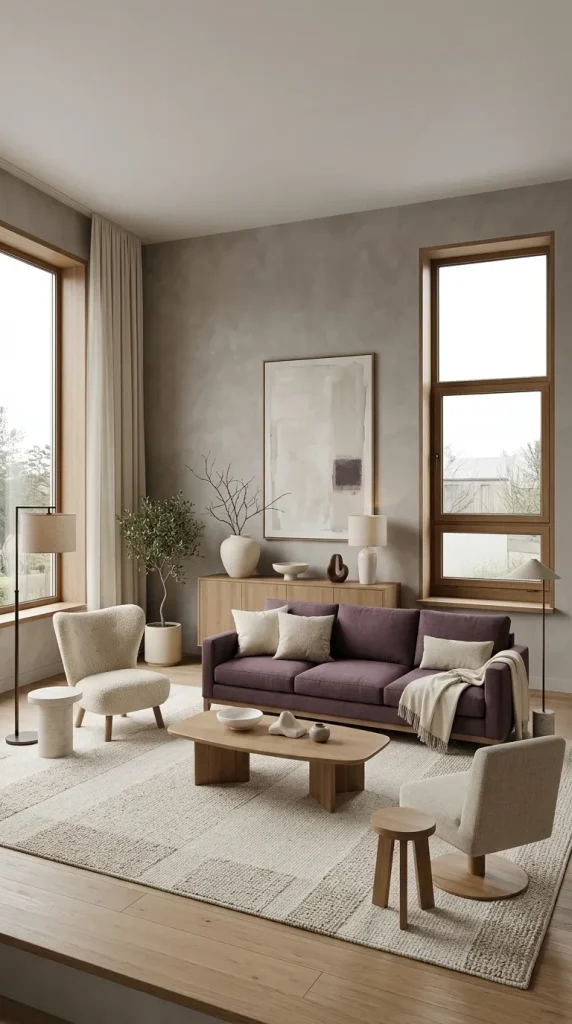 Pair Purple With Warm Grey