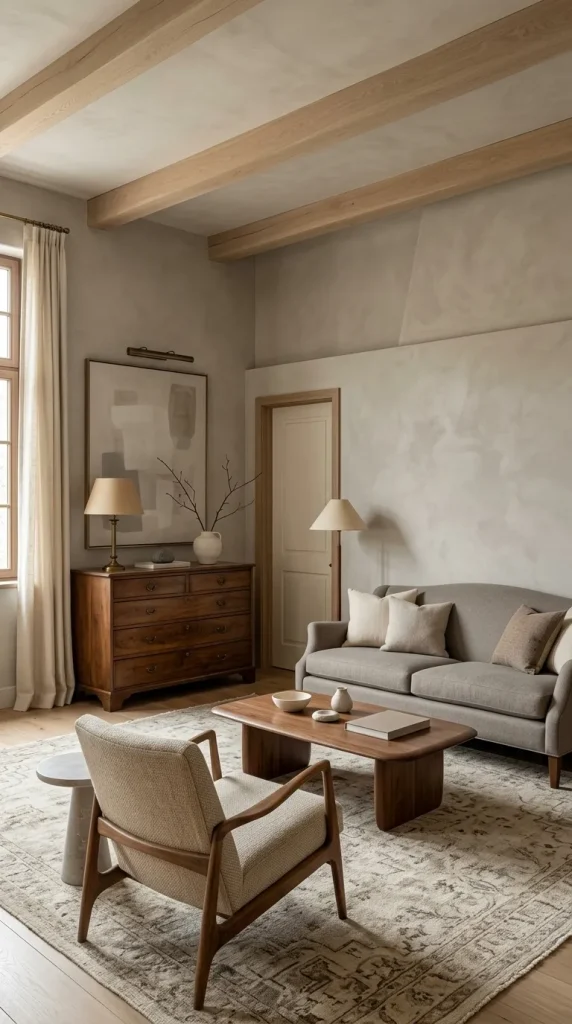 Use Vintage Furniture to Give the Palette More Character